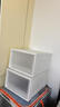 爱丽思（IRIS）【买3免1】爱丽思收纳箱整理箱塑料抽屉式收纳箱储物箱衣服收纳盒 37L BC-450 白色*限量补贴款 实拍图