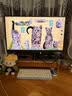AOC 27英寸4K HDR400广色域 Type-C90W 自适应旋转感应 TUV硬件低蓝光 macmini节能办公显示器U27U3D 实拍图
