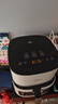 美的（Midea）炎烤双热源免翻面空气炸锅小家电家用多功能蒸烤一体可视热风循环蒸汽嫩炸金属内腔KZC5394 实拍图