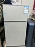 新飞冰箱小型租房用 一级能效冷 藏冷冻两用1-2人家用小冰箱 出租房双门电冰箱办公室两门 26年旗舰 76A一级能效【带净味盒】银 实拍图