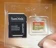 闪迪（SanDisk）256GB TF（MicroSD）内存卡 A2 4K V30 U3 C10 至尊超极速移动存储卡 读速200MB/s 写速140MB/s 实拍图