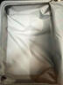 京东京造无界铝框行李箱18英寸大容量男女学生拉杆箱密码箱登机箱石墨灰 实拍图