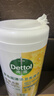 滴露（Dettol）消毒湿巾80片清洁湿纸巾非酒精湿巾厨房湿巾羽绒服清洁湿巾杀菌 实拍图