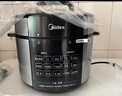美的（Midea）电压力锅0涂层5L家用大容量智能钢胆大屏操控智能开盖煮双胆电饭煲适用4-6人E5915G京东自营 实拍图