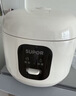 苏泊尔（SUPOR）1.6L迷你1-2人陶瓷油内胆多功能小电饭煲一键操作煮饭保温功能便携提手 1.6L 实拍图