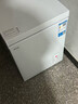 奥克斯（AUX）小冰柜家用小型冷藏柜冷冻柜两用冰柜小型租房家用小冰箱小型冷柜 铜管/206升级/可囤300斤肉/减霜 实拍图