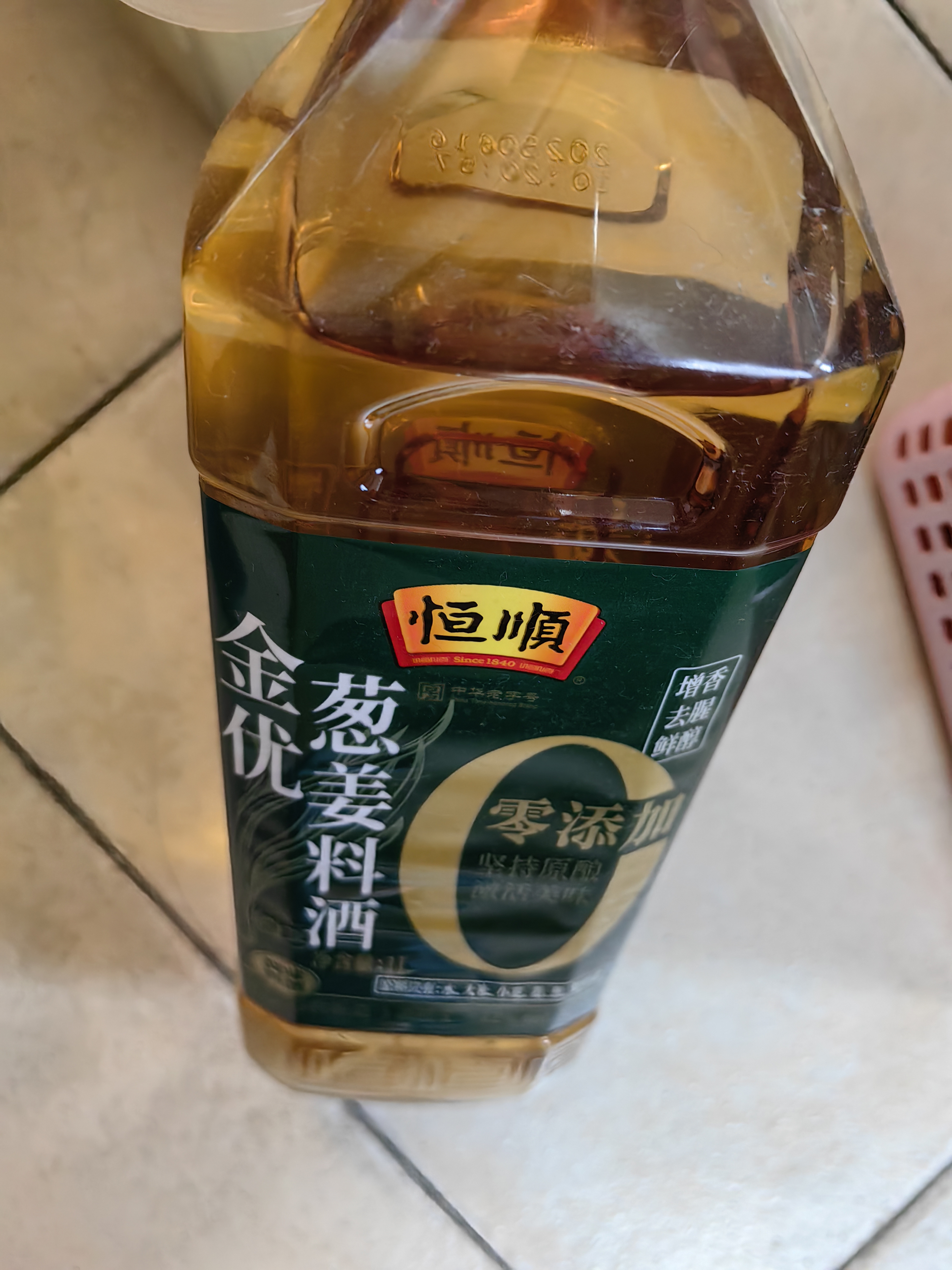 恒顺金优系列 葱姜料酒 12度  1L 【0添加】去腥增香味提现去膻 实拍图