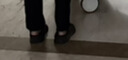 百思图通勤商务皮鞋舒适牛皮男士正装鞋婚鞋25002AM5黑色（经典款）43 实拍图