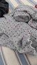 莫代尔睡衣女春秋季韩版甜美少女碎花圆领开衫休闲长袖长裤家居服套装 实拍图