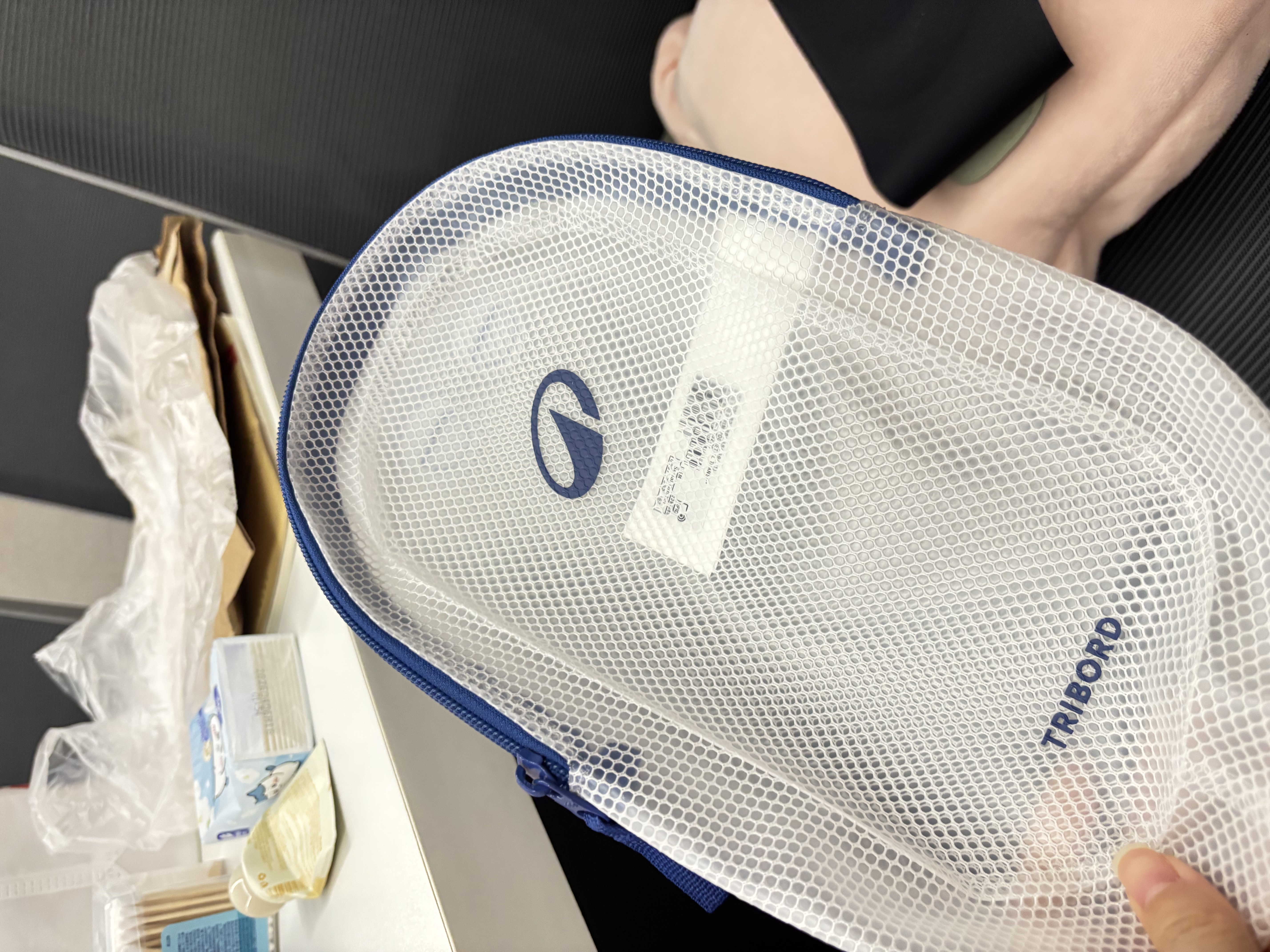 迪卡侬游泳健身洗漱包男女沙滩包防水透明手提小包海边防水袋3L 2398060 实拍图