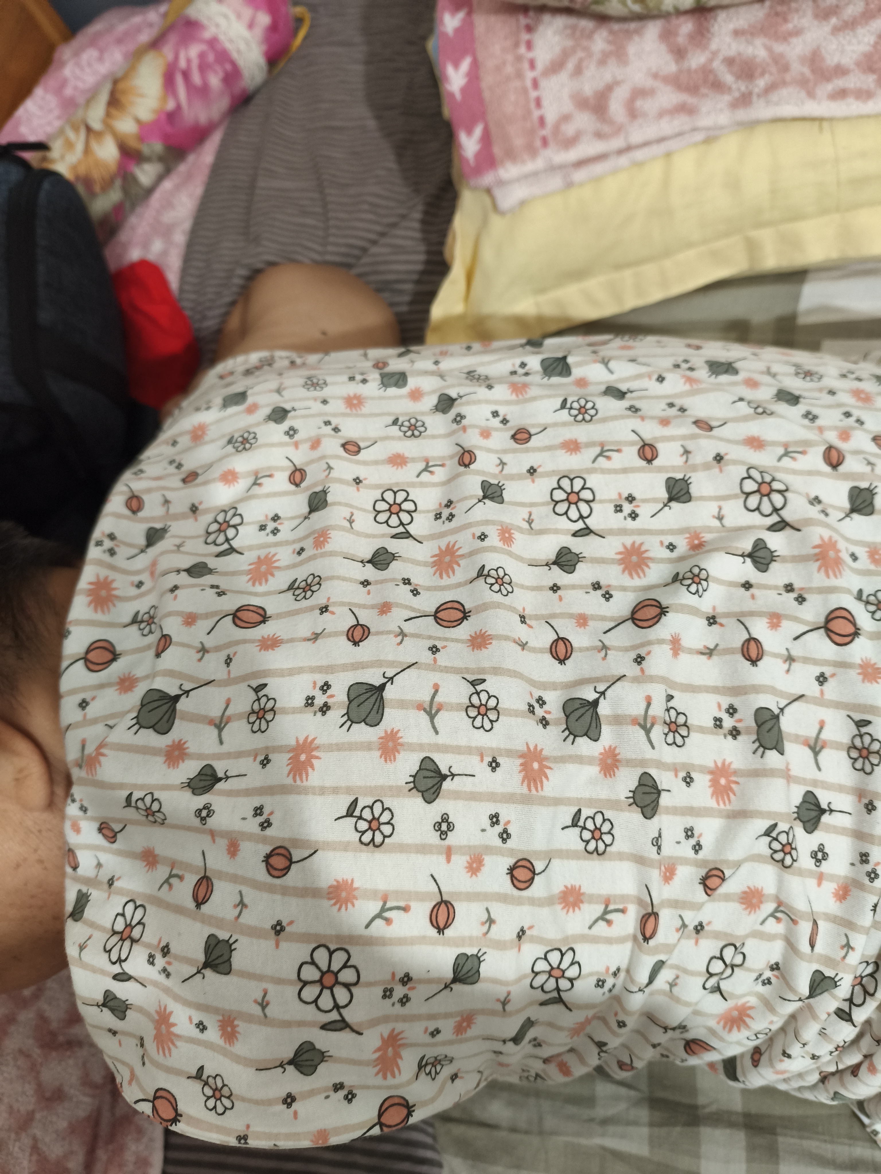 宜而爽【100%纯棉】家居裤女五分短裤一等品新疆精梳全棉可外穿睡裤 实拍图
