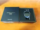 华为HUAWEI WATCH 5 46mm高端款航天级钛合金表壳银河紫素皮复合表带首创X-TAP智感窗 实拍图