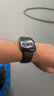 Apple/苹果 Watch S11 智能手表GPS款46毫米亮黑色铝金属表壳黑色运动型表带S/M MEVG4CH/B 实拍图