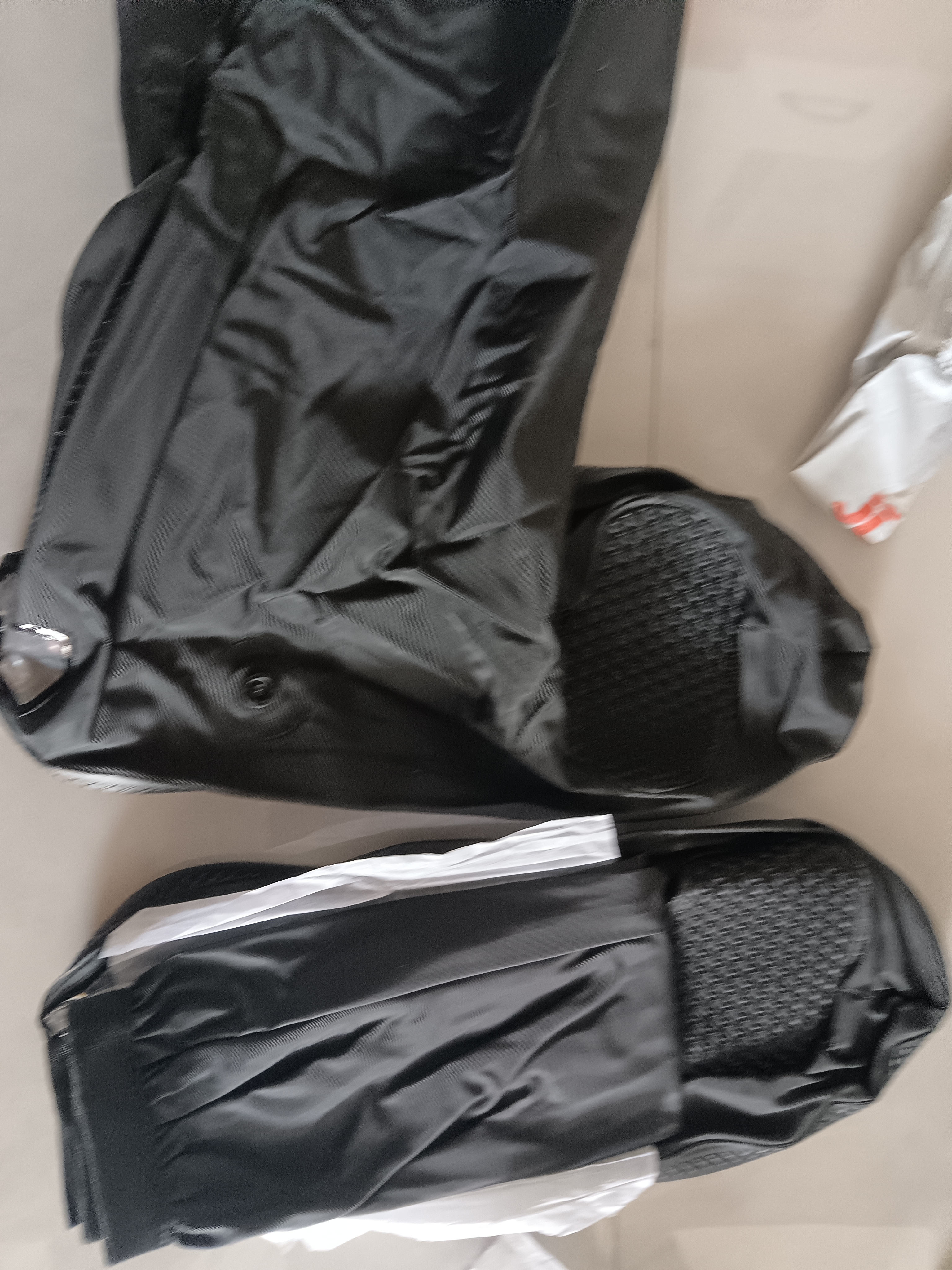 赛羽（SCOYCO）防台风暴雨摩托车骑行机车骑士防水套防雨脚套外穿雨鞋套雨季 实拍图
