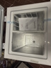 奥克斯（AUX）小冰柜家用小型冷藏柜冷冻柜两用冰柜小型租房家用小冰箱小型冷柜 铜管/128升级/可囤60斤肉/减霜80% 实拍图