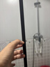 东鹏（DONGPENG）淋浴房超白长虹玻璃淋浴隔断卫生间隔断屏风干湿分离半隔断浴屏 700*2000超白钢化玻璃 现货 实拍图
