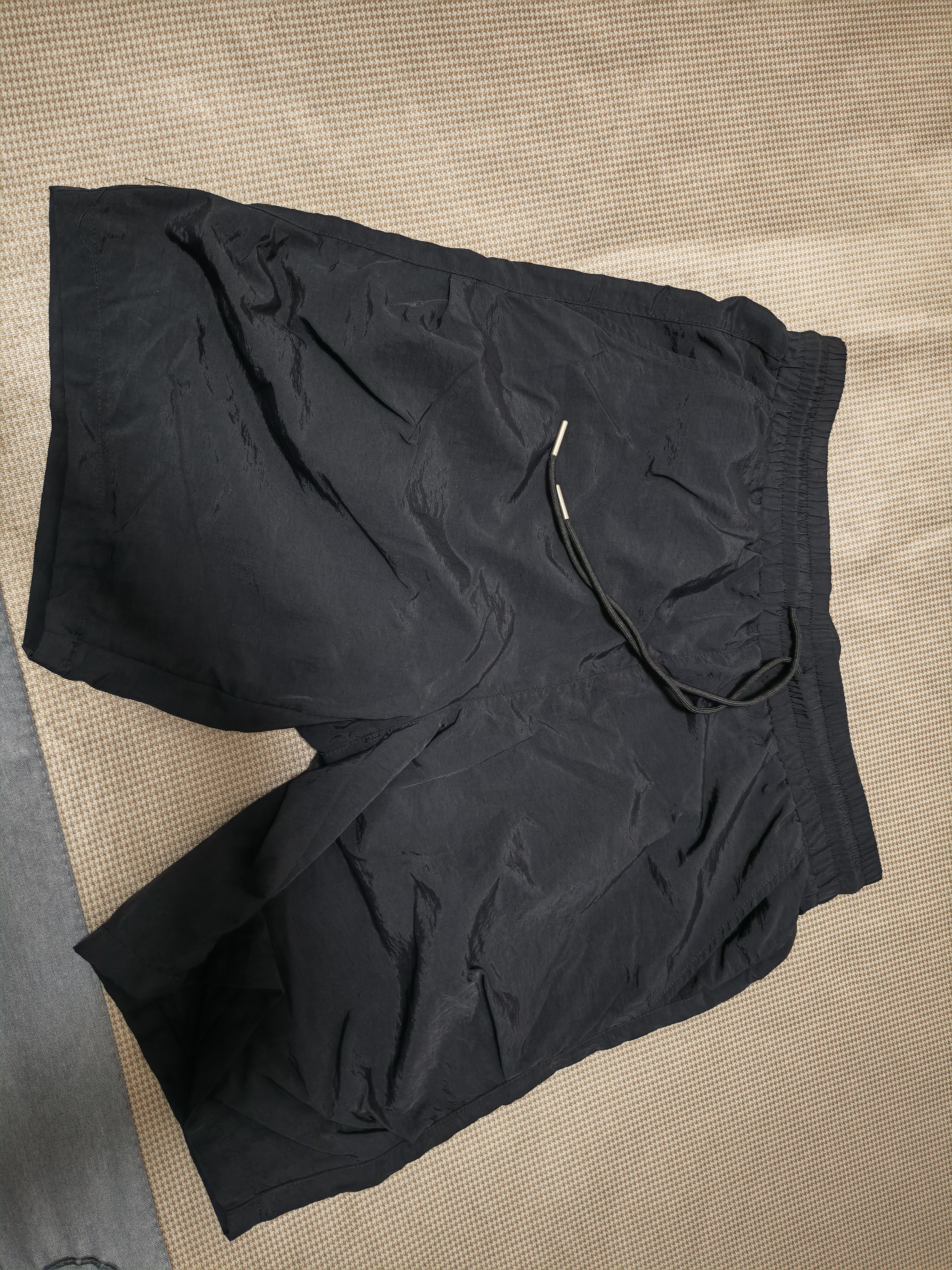 凡客诚品（VANCL）工装短裤男夏季户外凉感运动裤男士简约休闲机能五分裤 黑色 L 实拍图