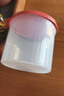特百惠（Tupperware）迷你圆形600ml保鲜盒坚果零食水果收纳盒食品级冰箱冷藏储物盒 实拍图