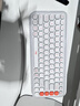 罗技（Logitech）POP ICON KEYS无线蓝牙键盘 AI轻音薄膜电脑办公键盘鼠标套装mac ipad键鼠套装泡泡键盘自定义85键 POP ICON COMBO 白色 实拍图