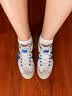 Onitsuka Tiger鬼塚虎男女一脚蹬懒人鞋帆布休闲鞋MEXICO 66™ SLIP-ON 1183A360 白色 37.5 实拍图