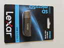 雷克沙（Lexar）行车记录仪内存卡摄像头tf卡高速监控高耐用microsd卡 USB3.2 RW300U读卡器【速度104MB】 行车/监控专用tf卡 实拍图