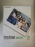 INSTAX富士instax立拍立得 宽幅相纸 白边双包装20张（适用于WIDE系列相机） 实拍图