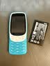 诺基亚（NOKIA）3210 4G 移动联通电信广电全网通 2.4英寸双卡双待 直板按键学生功能机备用手机 蓝色 实拍图