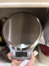 香山电子秤厨房秤 克重秤 烘焙秤 不锈钢大秤面 0.1g/5kg 电池款 实拍图