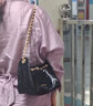 CHARLES&KEITH菱格链条单肩水桶包斜挎包生日七夕礼物送女友CK2-10671894 Black黑色 M 实拍图