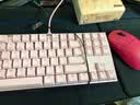 CHERRY樱桃MX 3.0S TKL机械键盘有线游戏电竞键盘 办公电脑键盘 铝合金外壳 侧刻键帽无钢板结构87 粉色 无光 红轴 实拍图