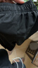 迪卡侬（DECATHLON）显瘦阔腿短裤速干凉感吸湿裤男运动透气宽松训练健身跑步FICM 款式B黑色-两侧插袋 (新旧随机) L 实拍图