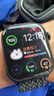 Apple/苹果 Watch S11 智能手表GPS款42毫米亮黑色铝金属表壳黑色运动型表带S/M MEU94CH/B 实拍图