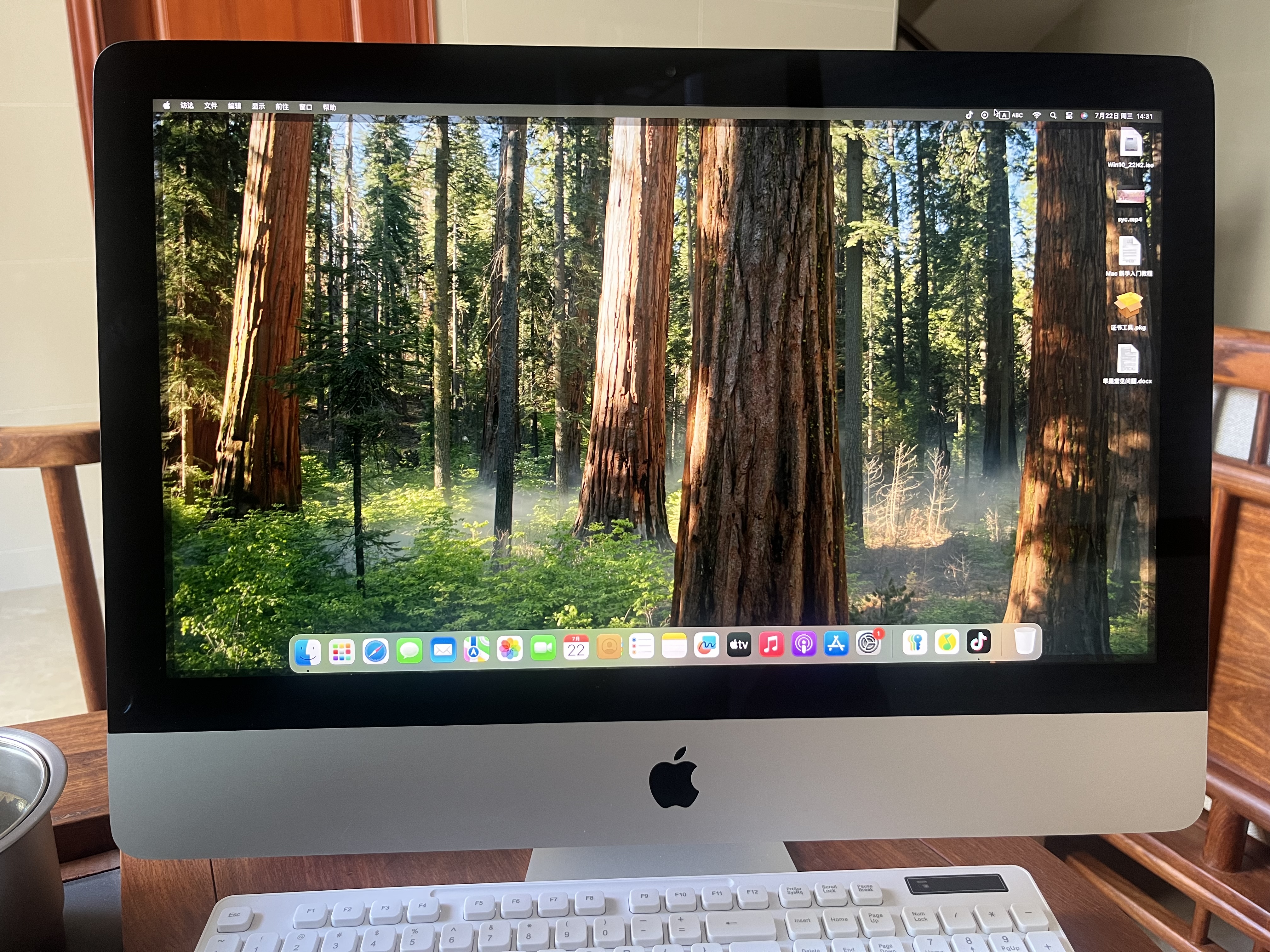苹果 Apple imac 二手苹果一体机电脑台式机 21.5/27英寸 4K/5K 办公设计剪辑 京选电脑 | 一机一检 21寸K23【i3-16G-512闪存】独显2G 实拍图
