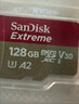 闪迪（SanDisk）128GB TF(MicroSD)内存卡4K极速金卡A2 V30 U3兼容大疆Pocket3/4P/Action 6运动相机/无人机存储卡 实拍图