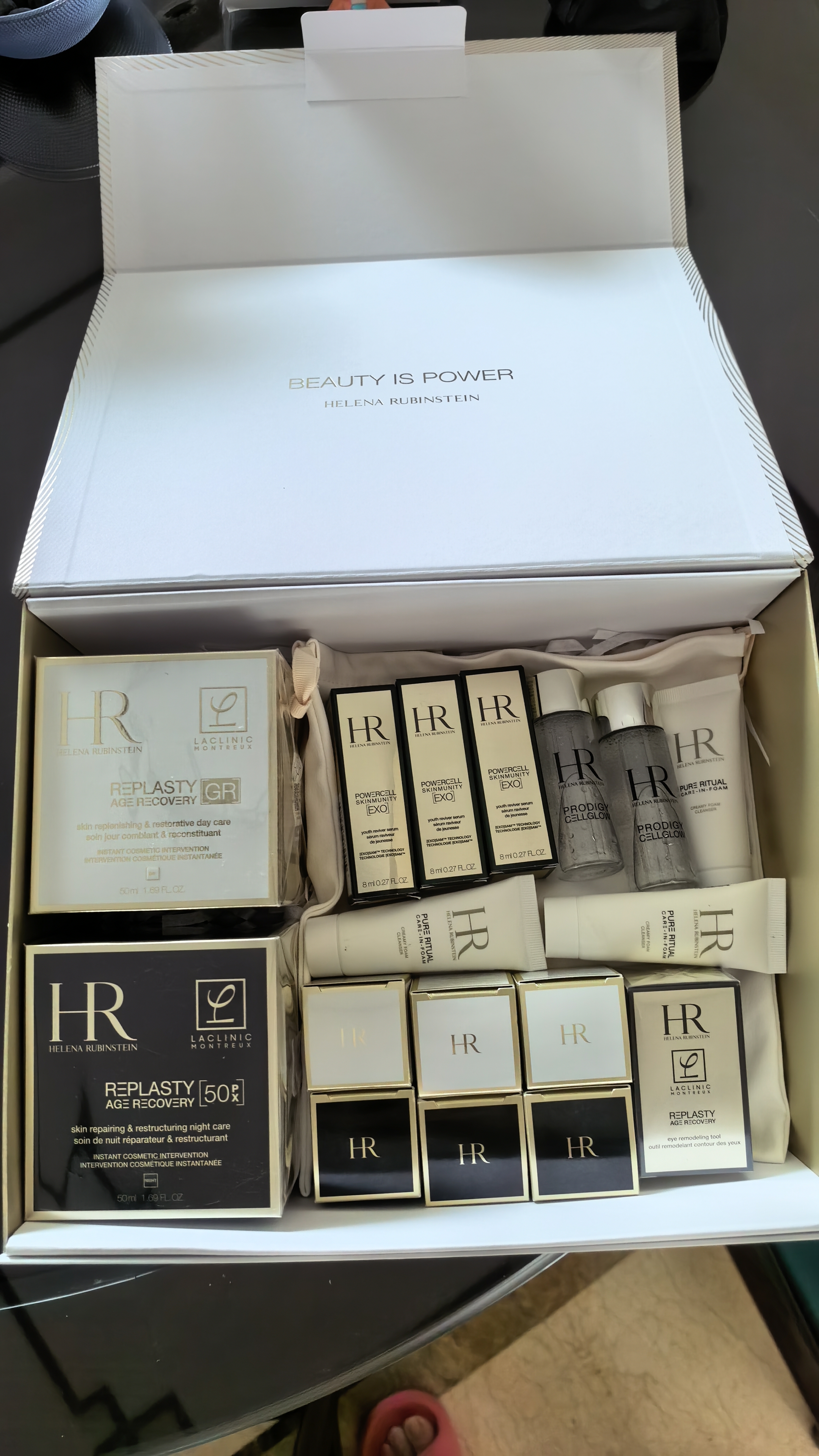 赫莲娜HR新黑白绷带面霜50ml保湿抗皱护肤品套装化妆品生日礼物送女友 实拍图