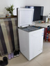 海尔（Haier）100L单温小冰箱冰柜小型家用小冰柜冷柜冷冻冷藏转换一级能效深冷减霜大容量BC/BD-100GHW9D 实拍图