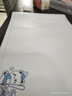 得力（deli）考试垫板课桌大小书写垫板 学生考试作业书法绘画垫板 写字垫板复写板 72657A-J蓝色 实拍图