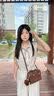viney【陈妍希同款】包包女包牛皮斜挎包剑桥包轻奢生日礼物品牌送女友 实拍图