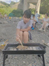 小魔露营装备全套户外桌椅套装 露营桌椅折叠桌椅便携式蛋卷桌五件套 实拍图