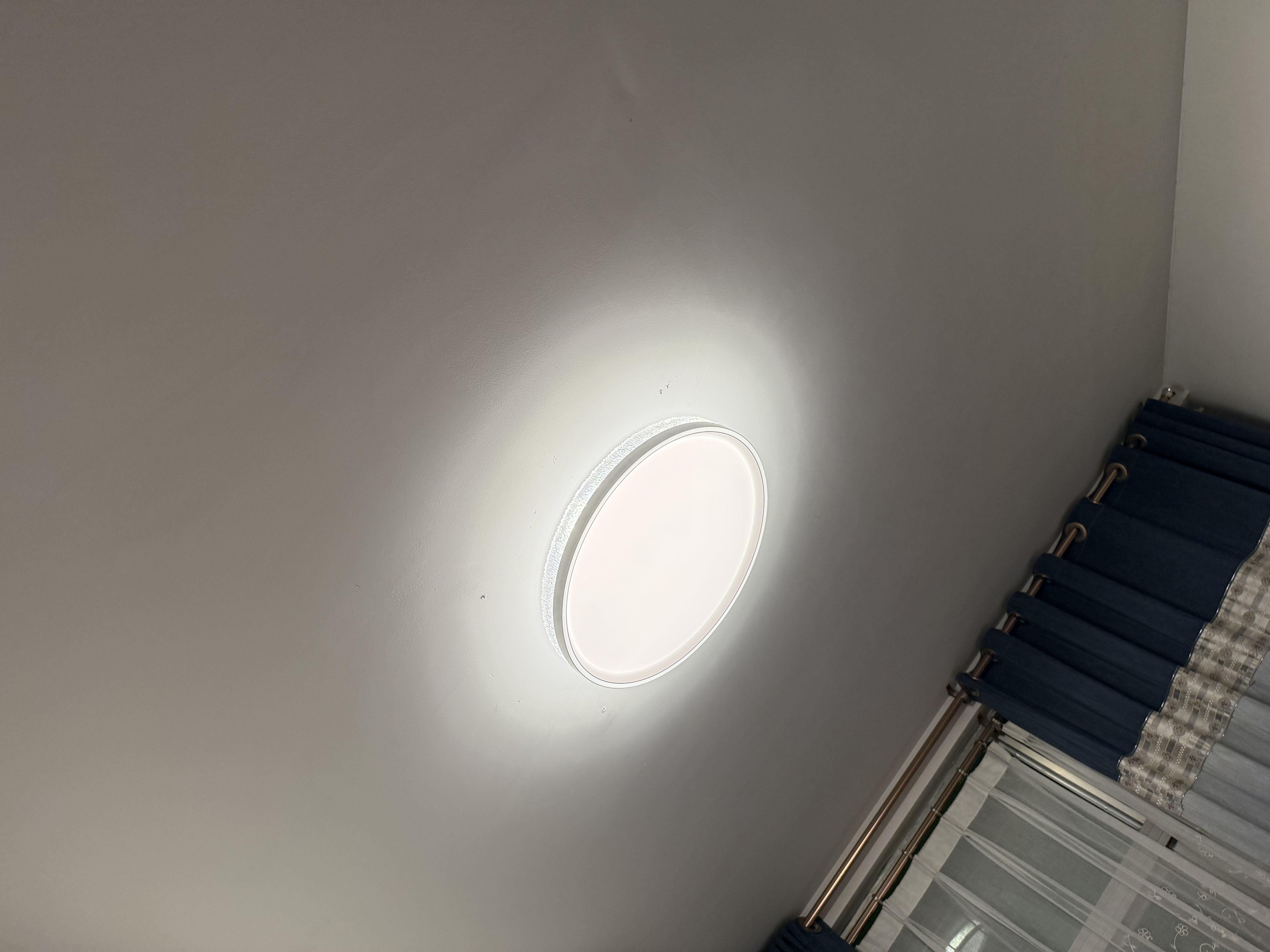 惠普卧室灯吸顶灯普瑞护眼LED轻奢水晶房间灯中山灯具臻之光 实拍图
