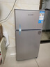华宝小冰箱迷你小型家用冷藏冷冻两用一级能效出租房宿舍用办公室节能省电双门电冰箱 【一级能效】86L银色【全国联保】 实拍图