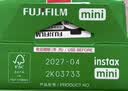 INSTAX富士instax立拍立得 mini相纸 白边双包20张(适用miniSE/11/12/40/90/LiPlay/EVO/Link3) 实拍图