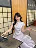 丹珠娜（DanZhuNa）紫色新中式连衣裙2026年夏季新款绝美国风穿搭收腰改良旗袍长裙子 8532紫色旗袍（无饰品） S 实拍图