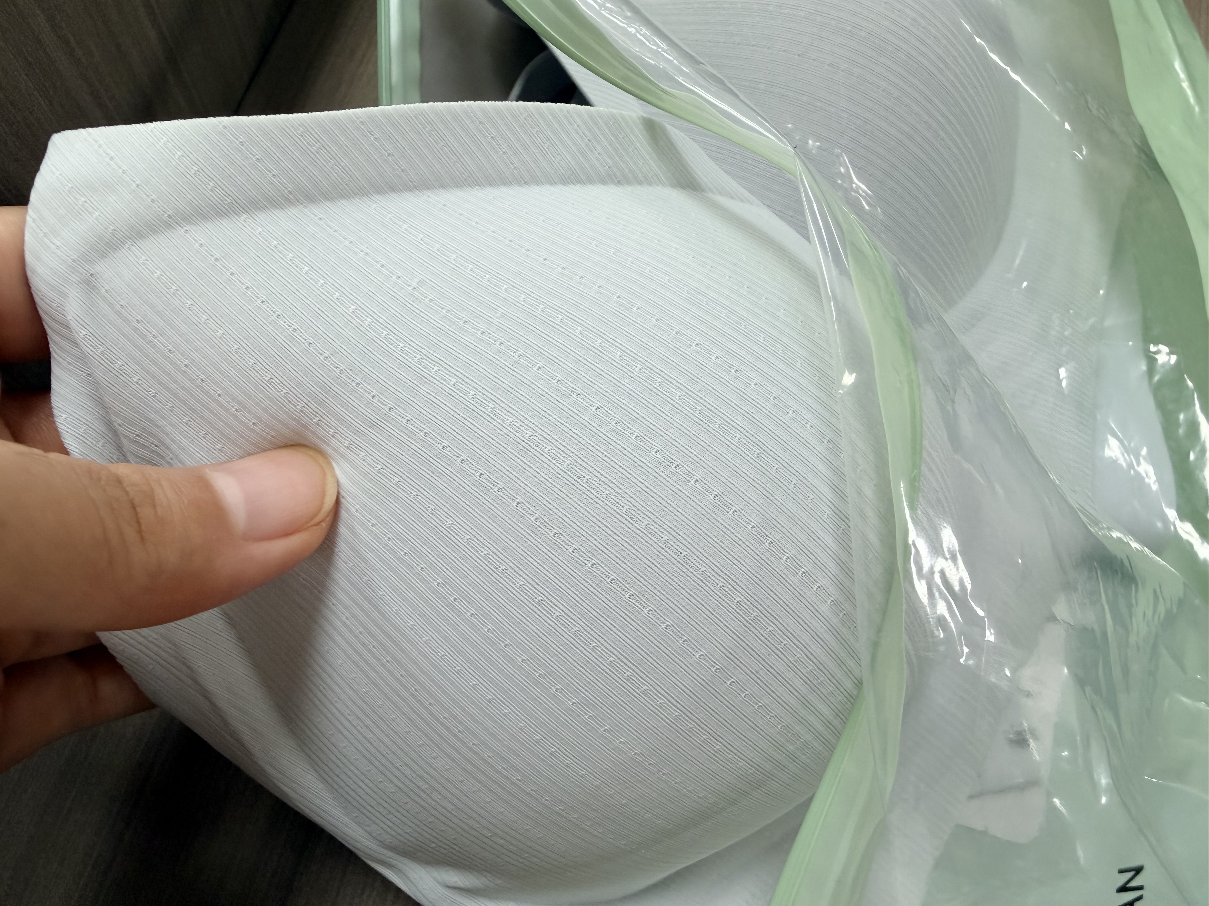安可新孕妇夏季哺乳文胸内衣孕期产后喂奶专用透气哺乳内衣蓝色1个装 实拍图