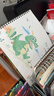离草a4图画本绘画本护眼画纸幼儿园小学生专用绘画本手绘涂鸦本儿童美术本画画本4本240页 实拍图
