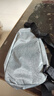 Chest bag男士时尚休闲胸包简约单肩包便捷轻便胸前包潮流斜挎包 灰 色单层 实拍图