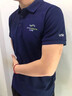 蓝之旺 T恤定制工作服印字印logo夏季工衣男短袖polo公司文化衫订做衣服 A款藏青 【230g索罗纳-抗皱耐穿】 XL 实拍图