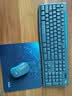 罗技（Logitech）MK275 键鼠套装 无线键鼠套装 办公键鼠套装 全尺寸 商务键鼠套装 带无线2.4G接收器 黑蓝色 实拍图