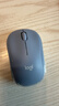 罗技（Logitech）M221 轻音鼠标 无线鼠标 办公鼠标 对称鼠标 带无线微型接收器 雾霭蓝 实拍图