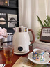 美的（Midea）电热水壶烧水壶2.5L大容量电水壶48H保温恒温316L母婴级不锈钢自动断电艺术家56段控温MK-SH73-Q 实拍图